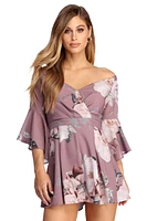 Ring It Out Florals Romper