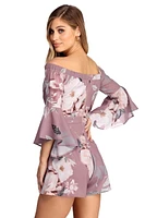 Ring It Out Florals Romper