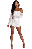 Dreamy Lace Romper