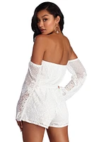 Dreamy Lace Romper