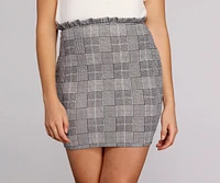 Checkmate Glen Plaid Mini Skirt