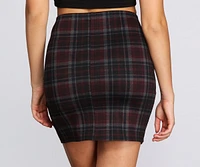 Plaid And Simple Mini Skirt