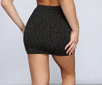 Polka Dot Perfection Mini Skirt