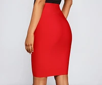 So Sleek Bandage Pencil Skirt