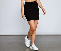 Effortlessly Chic Mini Skirt