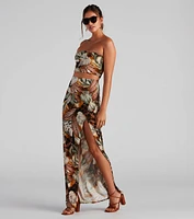 Tropical Dream Maxi Skirt