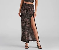 Bohemian Chic Maxi Skirt