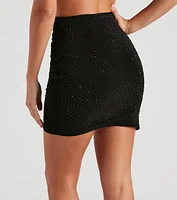 VIP Heat Stone Mini Skirt