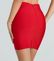 Oh-So-Snatched Bandage Mini Skirt