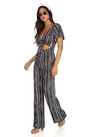 Trendy Stripes Jumpsuit