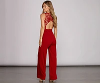 Back It Crochet Jumpsuit