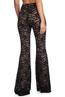 Blissful Illusion Lace Flared Pants