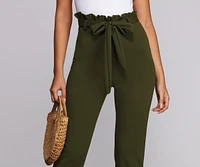 Good On Paperbag Tapered Pants