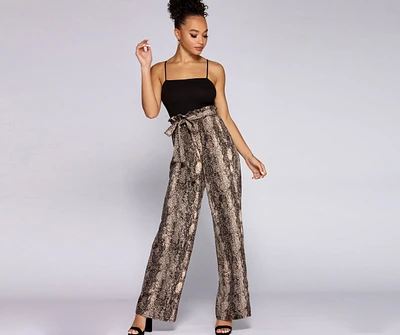 All That Snake Jumpsuit