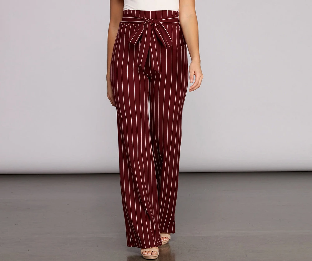 Tie Me Up High Waist Pants