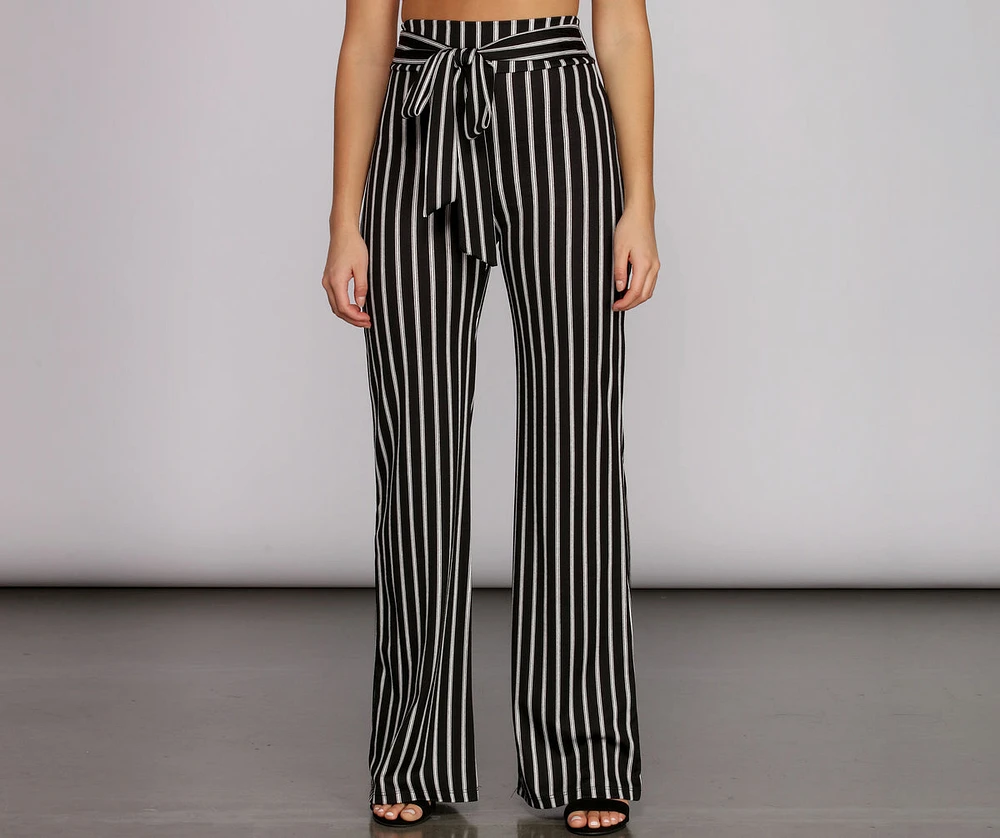 Tied And Fab High Waist Pants