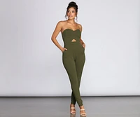 Be Mine Sweetheart Tapered Jumpsuit