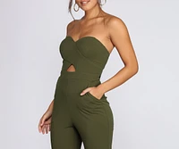 Be Mine Sweetheart Tapered Jumpsuit