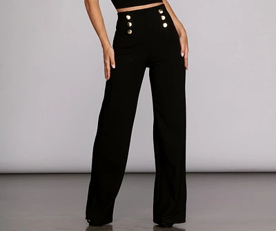 Sail Away High-Waist Pants