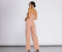 Glow Goddess Glitter Jumpsuit