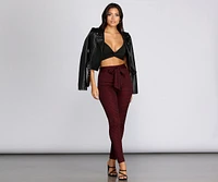 Tres Chic Tapered Pants