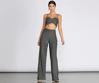 Bring The Drama Wide Leg Pants