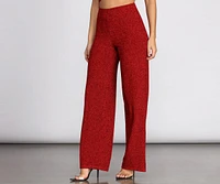 Fiery Fashionista Wide Leg Pants