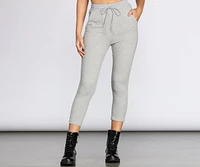 Casual Cutie Cropped Joggers