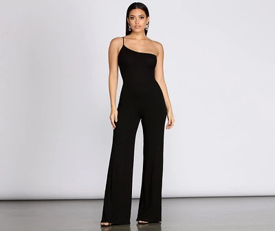 Done One Shoulder Jumpsuit