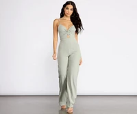 A Twist of Glam Jumpsuit