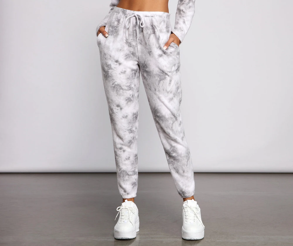 Major Cozy Vibes Tie Dye Joggers