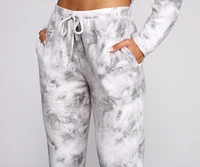 Major Cozy Vibes Tie Dye Joggers