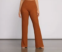 Major Cozy Vibes Wide Leg Pants