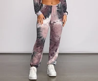 Colorfully Chic Tie Dye Joggers