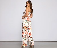 Stunning Beauty Floral Jumpsuit