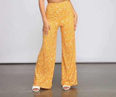 Floral Sensation High Waist Pants