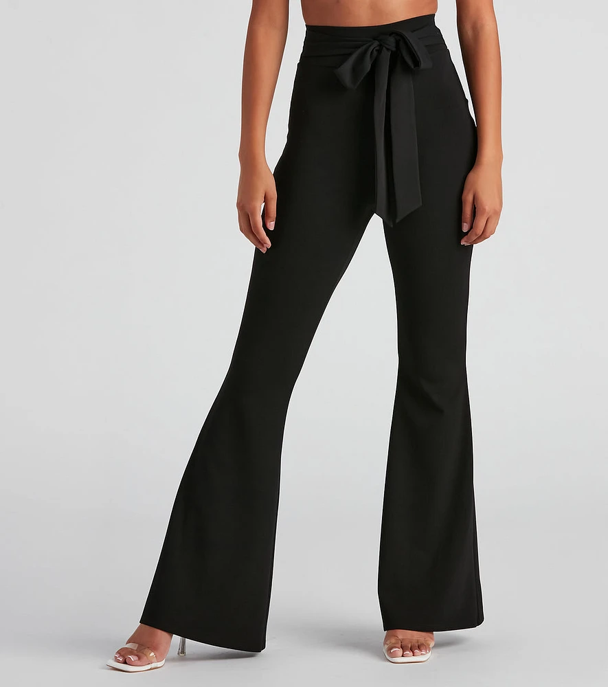 Dressed To Impress Flare Pants