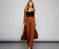 The Everyday Wide-Leg Knit Pants