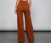 The Everyday Wide-Leg Knit Pants