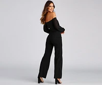 Mesmerizing Off-The-Shoulder Jumpsuit