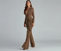 Major Metallic Moment Jumpsuit