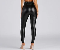 So Sleek Faux Leather Leggings