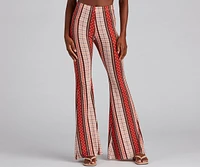 Stylish Tribe High-Rise Flare Pants