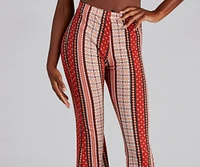 Stylish Tribe High-Rise Flare Pants