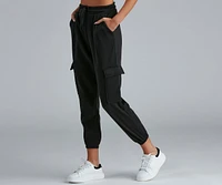 Ready To Chill Fleece Cargo Joggers