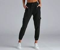 Ready To Chill Fleece Cargo Joggers