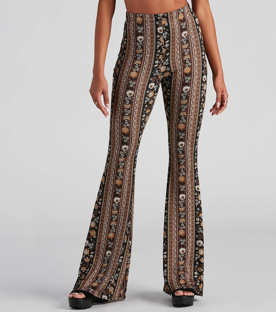 Daisy Dream Flare Pants