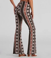 Faraway Lands Boho Flare Pants