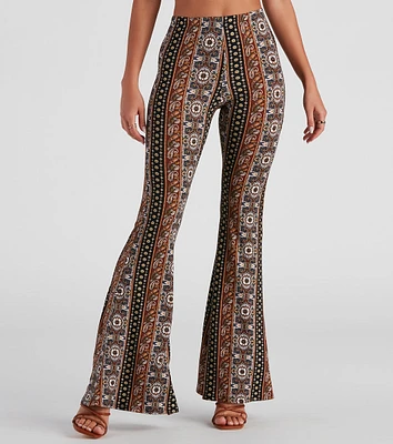 Sun Dance Paisley Flare Pants