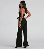 Key To Style Flared Jumpsuit